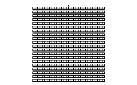 Vorschau des Symbols Sitzblock, 20 Reihen x 30, Block STA_BLOCK_20X30