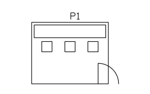 Vorschau des Symbols Kommentatorenkabine, 3 Plätze, Block STA_COMMENTARY_3