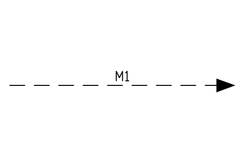Vorschau des Symbols Fluchtweg, 6000, Block STA_EGRESS_ROUTE_6