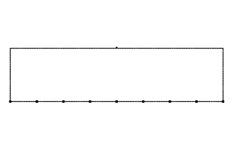 Vorschau des Symbols Dachumriss, 80 x 20 m, Block STA_ROOF_CANOPY_80X20