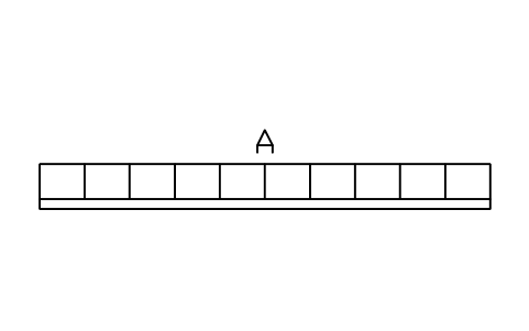 Vorschau des Symbols Sitzreihe, 10 Sitze, Block STA_ROW_10