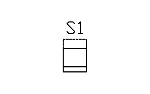 Vorschau des Symbols Sitz für Gehbehinderte, extra Beinfreiheit, Block STA_SPACE_AMBULANT