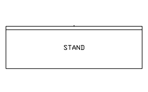Vorschau des Symbols Tribünengrundriss, 80 x 25 m, Block STA_STAND_OUTLINE_80X25