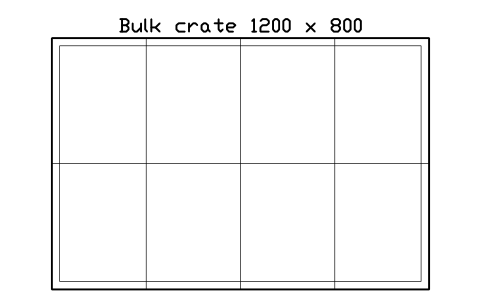 Anteprima del simbolo Bulk crate 1200 x 800, blocco SMK_BULK_CRATE