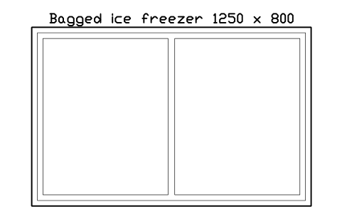 Anteprima del simbolo Bagged ice freezer 1250 x 800, blocco SMK_ICE_FREEZER