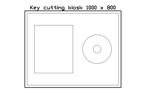 Anteprima del simbolo Key cutting kiosk 1000 x 800, blocco SMK_KEY_KIOSK