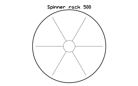Anteprima del simbolo Spinner rack 500, blocco SMK_SPINNER_RACK