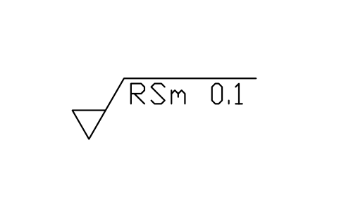 Anteprima del simbolo RSm 0.1, blocco SUR_RSM_0_1