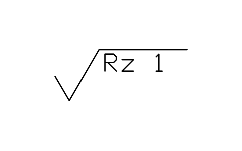 Anteprima del simbolo Rz 1, processo qualsiasi, blocco SUR_RZ_1_ANY