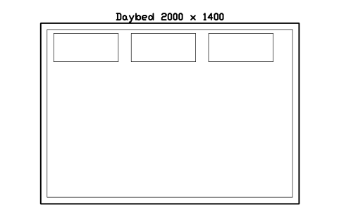 Preview of the Daybed 2000 x 1400 symbol, block POL_DAYBED_2000