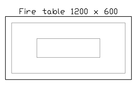Preview of the Fire table 1200 x 600 symbol, block POL_FIRE_TABLE