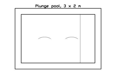 Preview of the Plunge pool, 3 x 2 m symbol, block POL_POOL_PLUNGE_3X2
