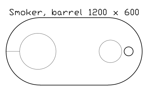 Preview of the Smoker, barrel 1200 x 600 symbol, block POL_SMOKER_1200