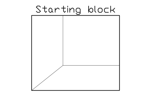 Preview of the Starting block symbol, block POL_STARTING_BLOCK
