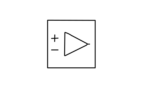 Vorschau des Symbols Operational amplifier, Block EGT_5303
