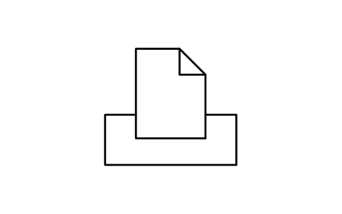 Vorschau des Symbols Printer connection, Block EGT_5851