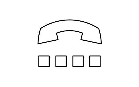 Vorschau des Symbols On-hook dialling, Block EGT_6000