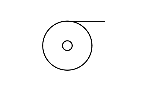 Vorschau des Symbols Copy material, roll, Block EGT_6217