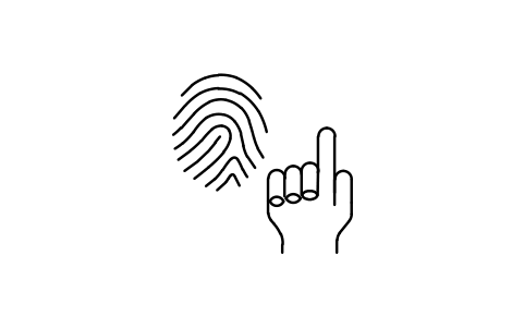 Vorschau des Symbols Fingerprint application, Block EGT_6338