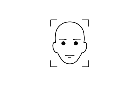 Vorschau des Symbols Facial recognition, Block EGT_6361