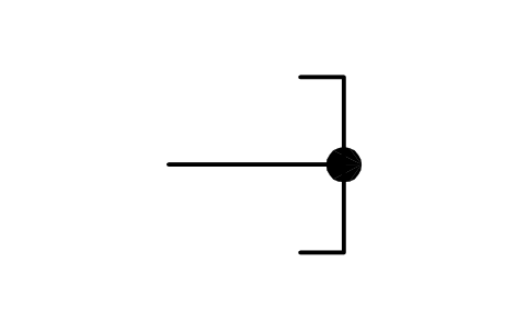 Anteprima del simbolo Termination, short-circuit, blocco TLX_S01178_TERMINATION_SHORT_CIRCUIT