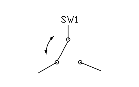 Anteprima del simbolo Microwave switch, 3-position, blocco TLX_S01201_MICROWAVE_SWITCH_3_POSITION