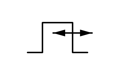 Anteprima del simbolo Pulse-duration modulation, blocco TLX_S01222_PULSE_DURATION_MODULATION