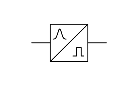 Anteprima del simbolo Pulse regenerator, blocco TLX_S01238_PULSE_REGENERATOR