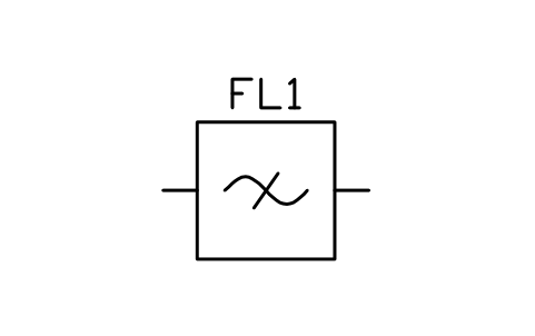 Anteprima del simbolo Filter, blocco TLX_S01246_FILTER