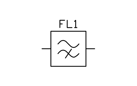 Anteprima del simbolo High-pass filter, blocco TLX_S01247_HIGH_PASS_FILTER