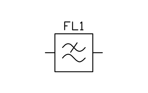 Anteprima del simbolo Low-pass filter, blocco TLX_S01248_LOW_PASS_FILTER