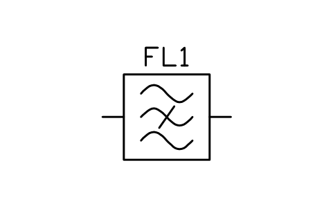 Anteprima del simbolo Band-stop filter, blocco TLX_S01250_BAND_STOP_FILTER