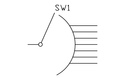 Homing selector, outlets 심볼 미리보기, 블록 TEL_S01012_HOMING_SELECTOR_OUTLETS