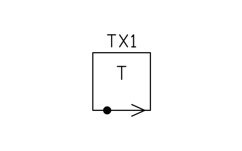Transmitting apparatus 심볼 미리보기, 블록 TEL_S01029_TRANSMITTING_APPARATUS