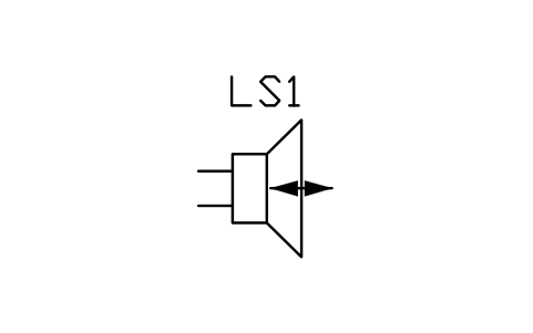 Loudspeaker-microphone 심볼 미리보기, 블록 TEL_S01060_LOUDSPEAKER_MICROPHONE
