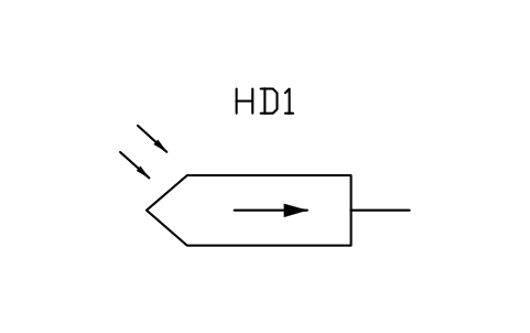 Light sensitive head 심볼 미리보기, 블록 TEL_S01063_LIGHT_SENSITIVE_HEAD