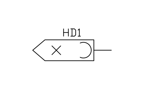 Magnetic erasing head 심볼 미리보기, 블록 TEL_S01069_MAGNETIC_ERASING_HEAD