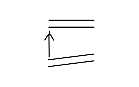 Vorschau des Symbols Gewebeschräglauf, links voraus, Block ITX_0051