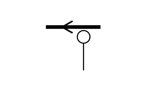 Vorschau des Symbols Auslaufsteuerung, Block ITX_0059