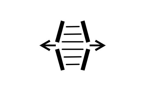 Vorschau des Symbols Breiteneinstellung, Block ITX_0068