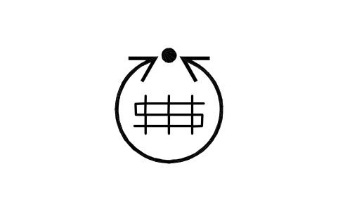 Vorschau des Symbols Schussfadenausrichtung, Block ITX_0177