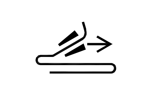 Vorschau des Symbols Legeklinge bewegen, Block ITX_0189
