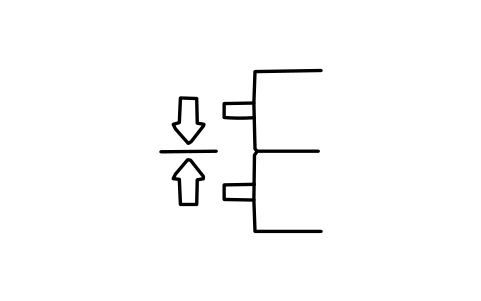 Vorschau des Symbols Druck auf linke Walzenenden, Block ITX_0202