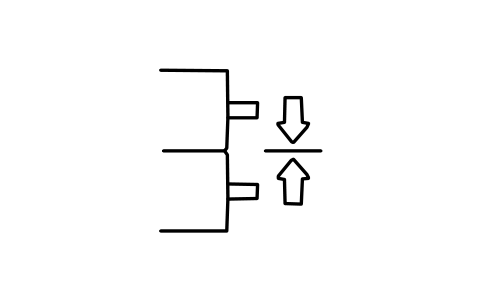 Vorschau des Symbols Druck auf rechte Walzenenden, Block ITX_0203
