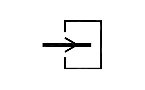 Vorschau des Symbols Warenbahneinlauf, Block ITX_0226