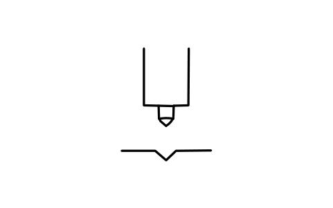 Vorschau des Symbols Körnermarkierung, Block ITX_0519