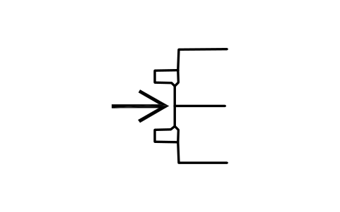 Vorschau des Symbols Seitenfaltenversiegelung ein, Block ITX_0562