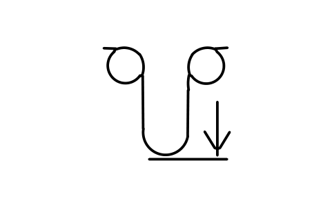 Vorschau des Symbols Kompensator, untere Grenze, Block ITX_0600