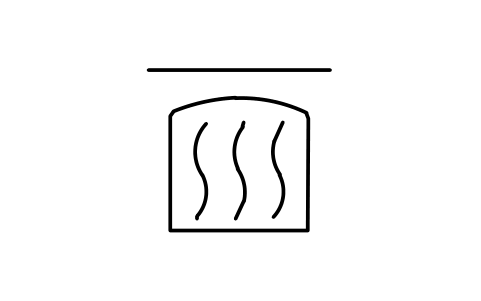 Vorschau des Symbols Gewebe von Heizplatte abgehoben, Block ITX_0607