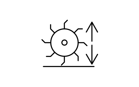 Vorschau des Symbols Einstellung der Schruppschnitttiefe, Block ITX_0612